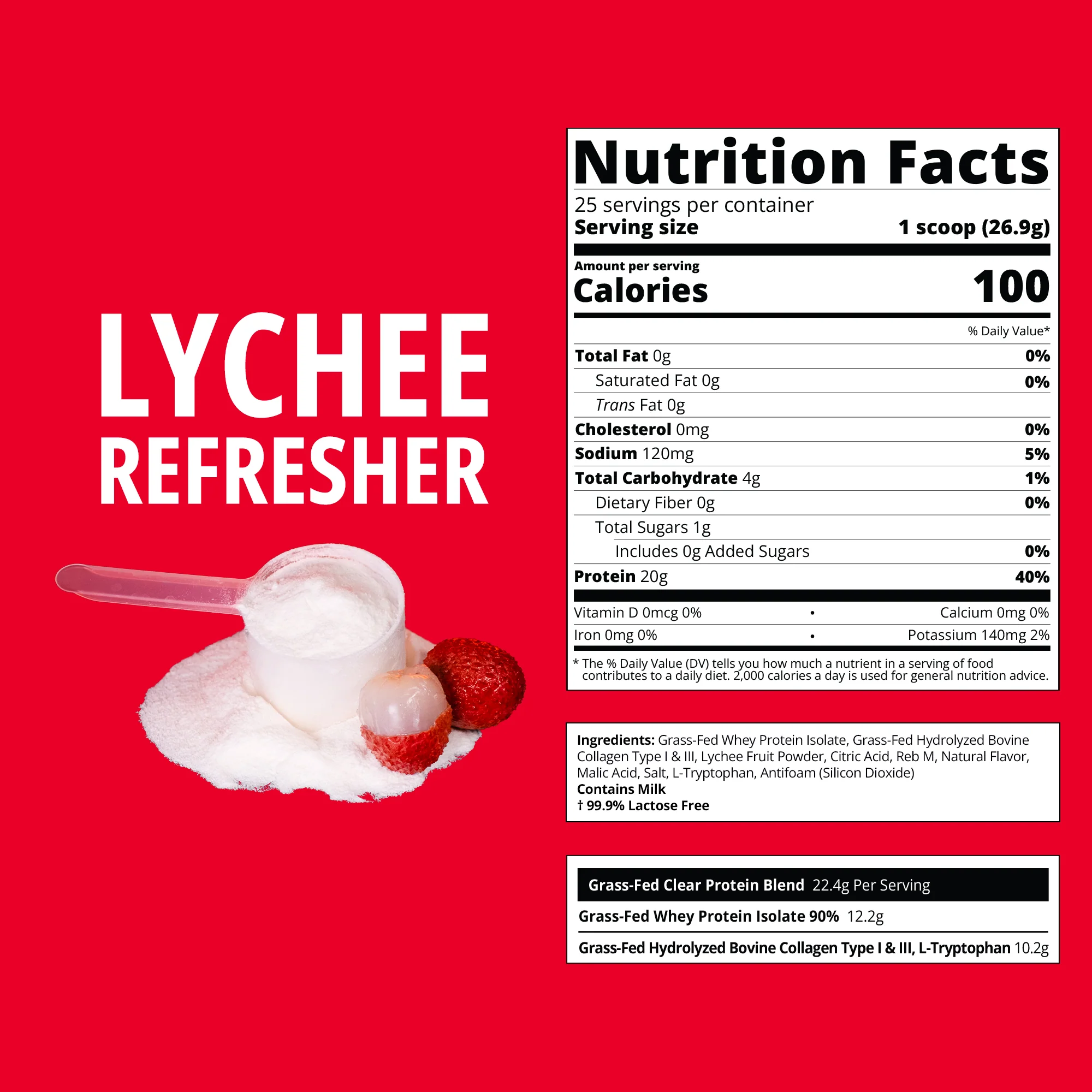 Lychee Refresher Clear Protein - Image 2