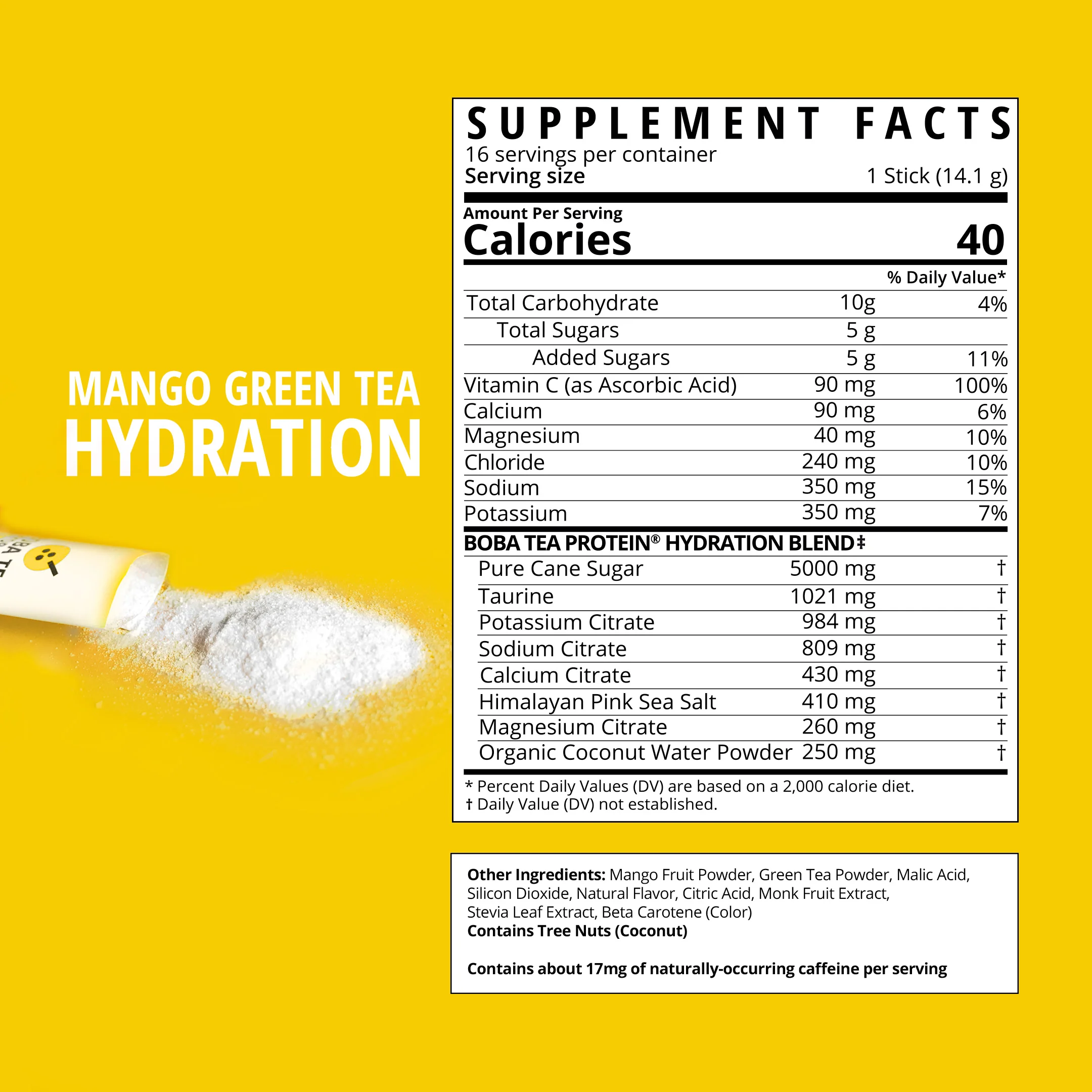 Mango Green Tea Hydration - Image 2