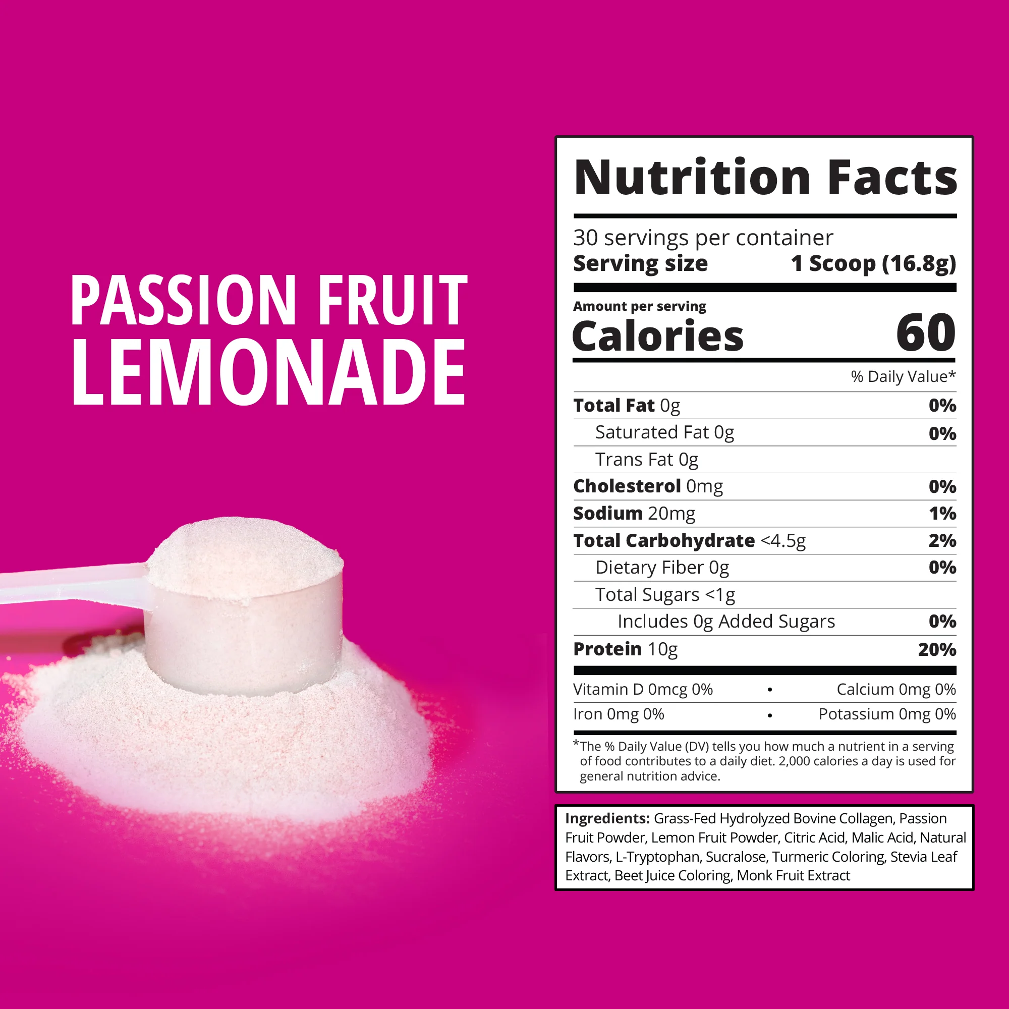 Passion Fruit Lemonade Collagen - Image 2