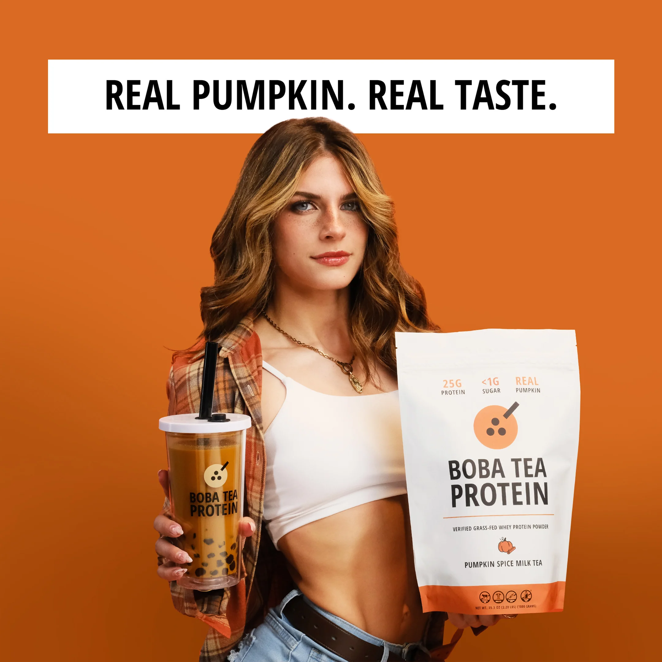 Pumpkin Spice Milk Tea Whey Protein - Image 4