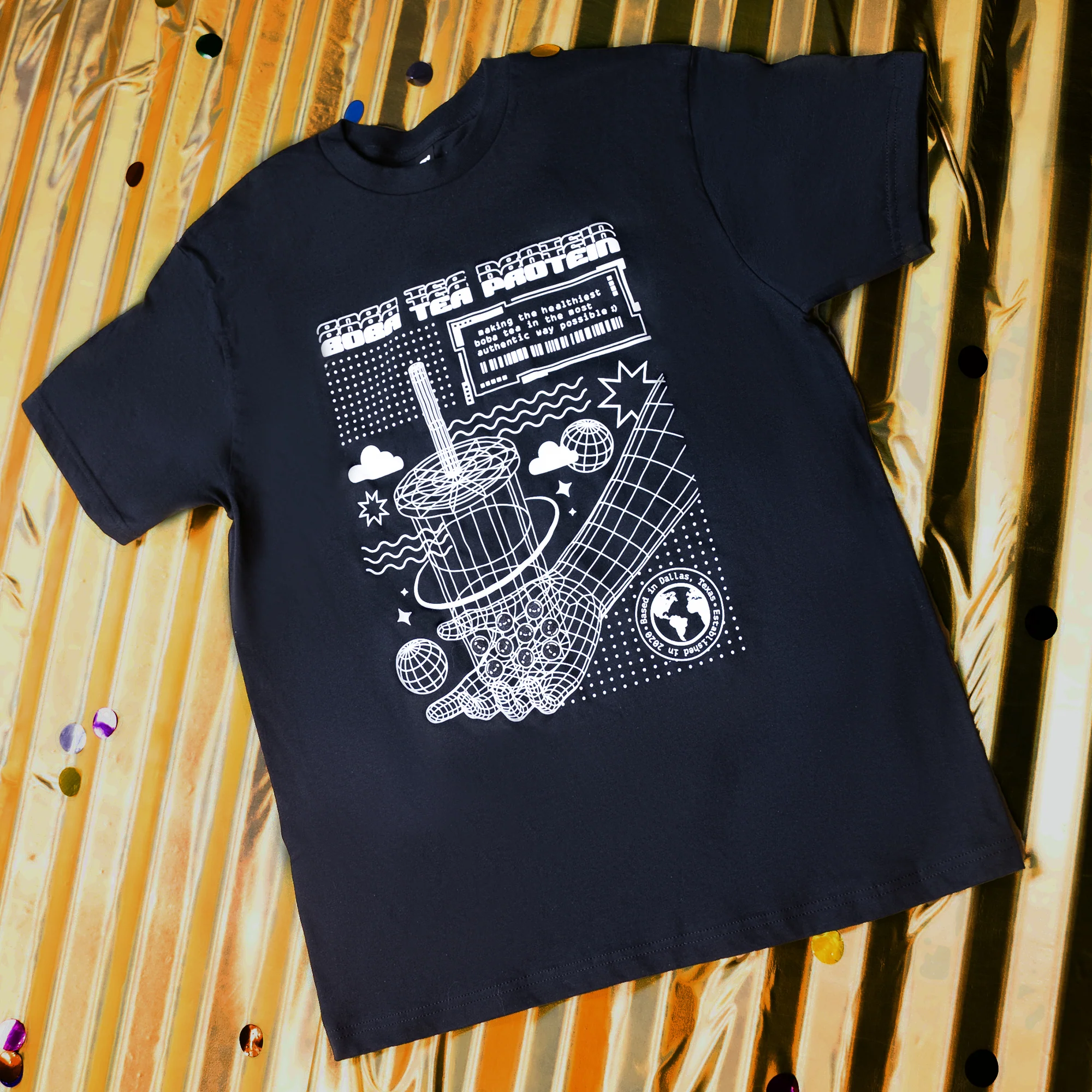 Black Retrowire T-Shirt