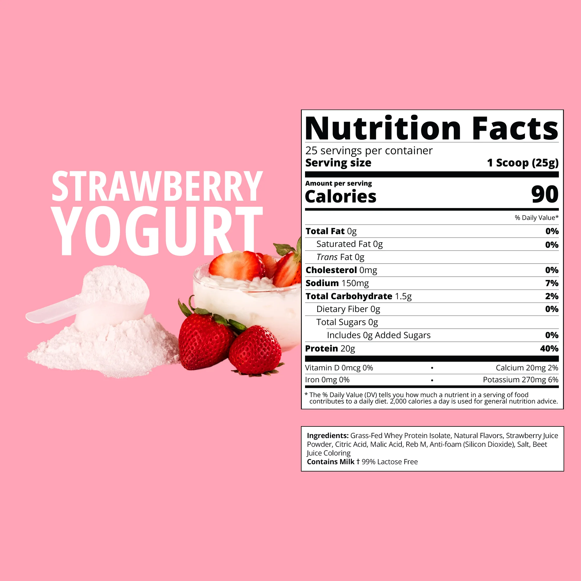 Strawberry Yogurt Clear Whey Protein - Image 2