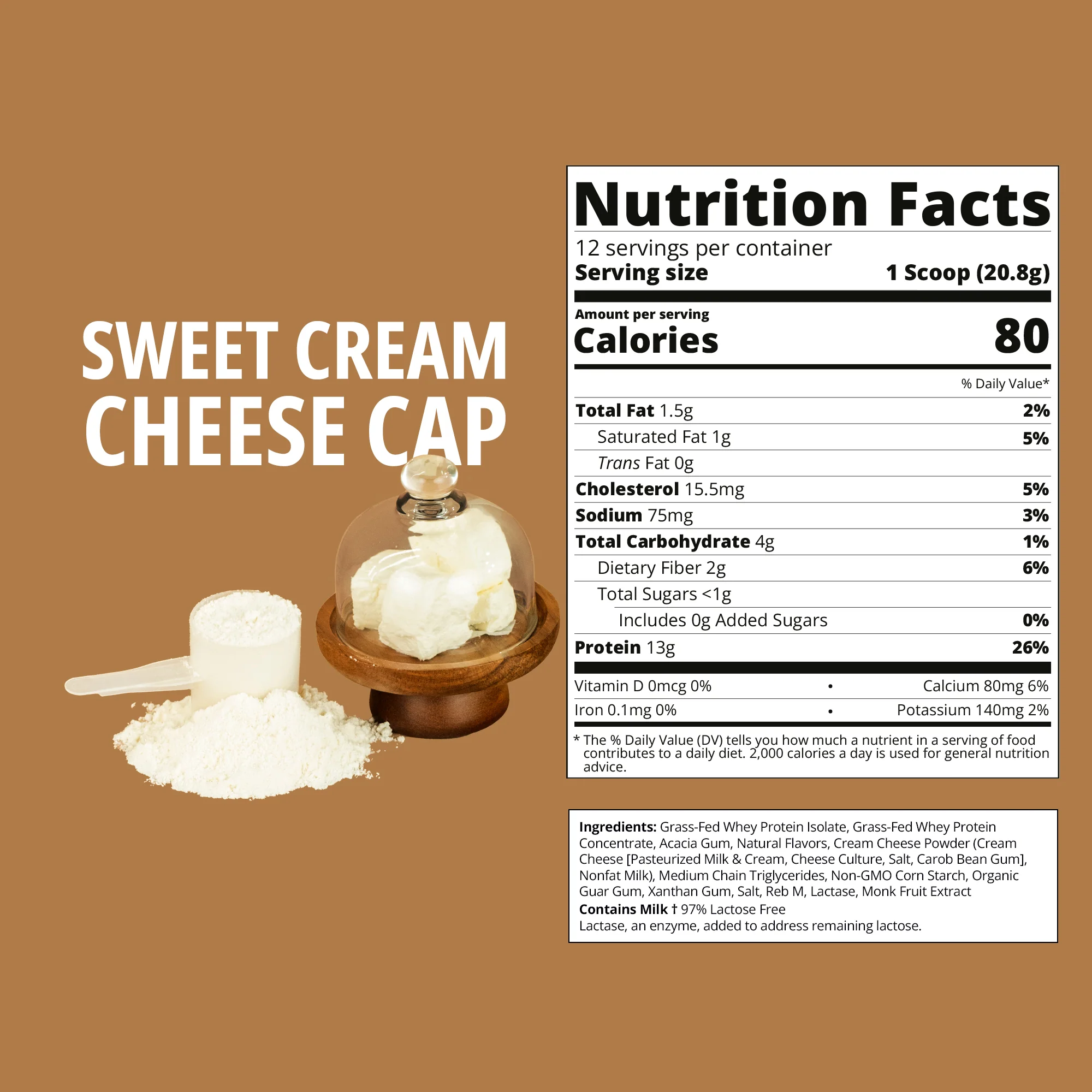 Sweet Cream Cheese Cap Whey Protein - Image 2