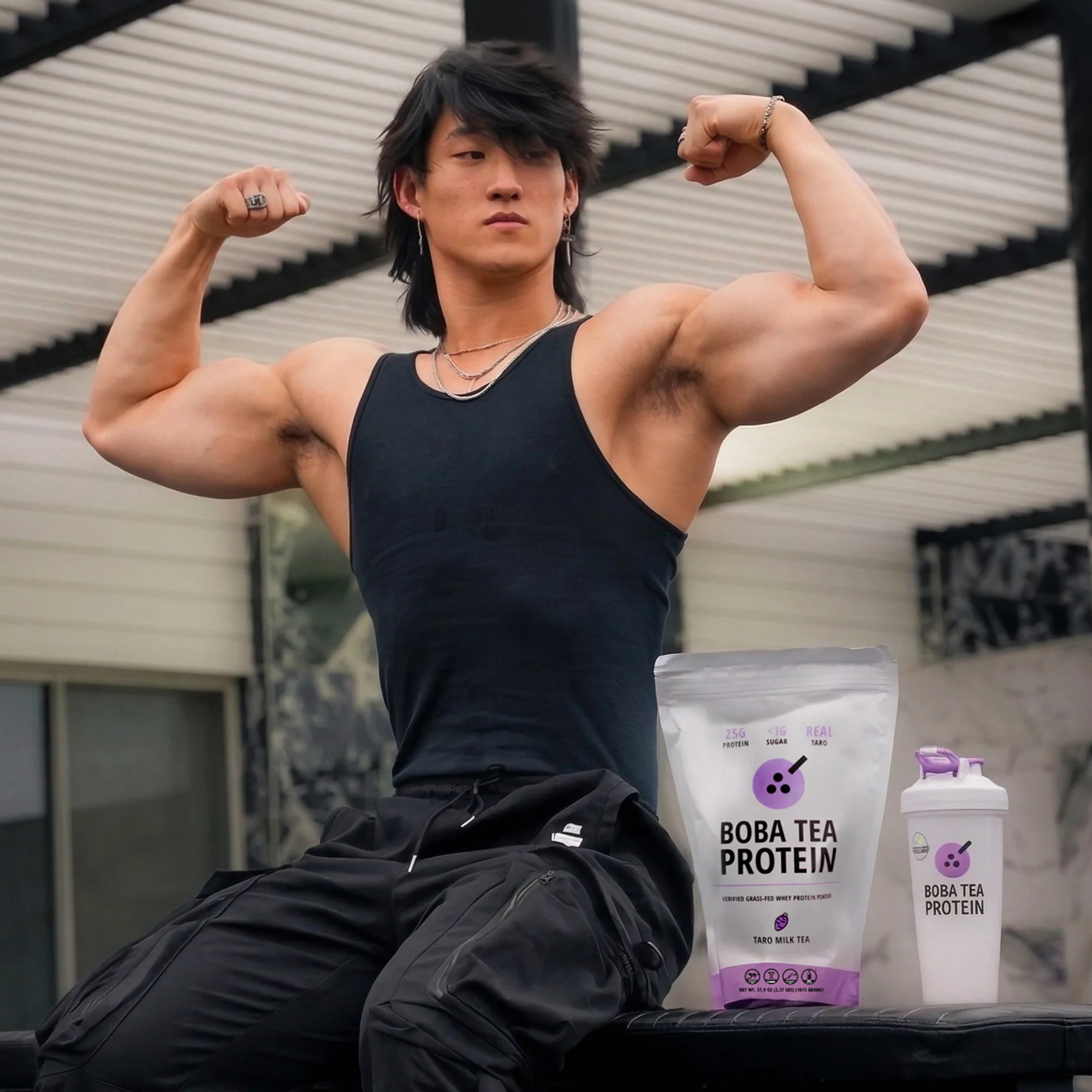 Taro Milk Tea Whey Protein - Image 5